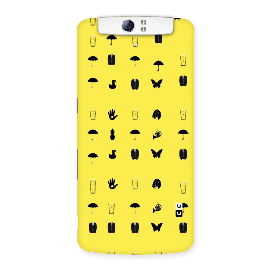 Glass Pattern Back Case for Oppo N1