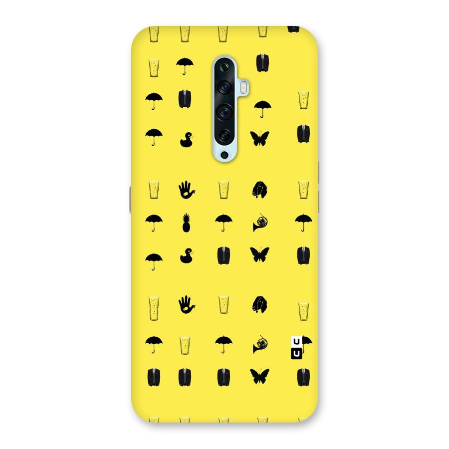Glass Pattern Back Case for Oppo Reno2 Z
