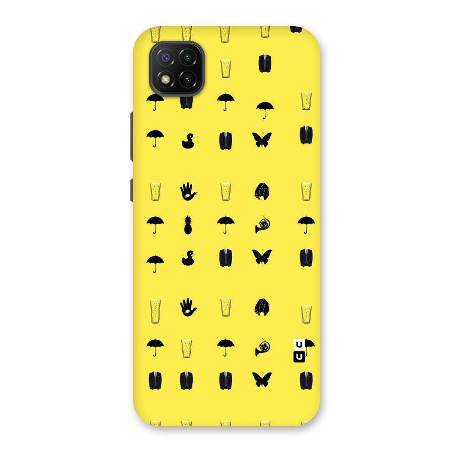 Glass Pattern Back Case for Poco C3