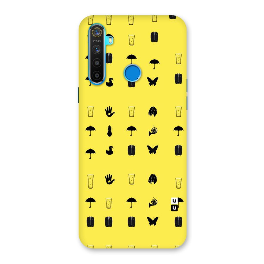 Glass Pattern Back Case for Realme 5s