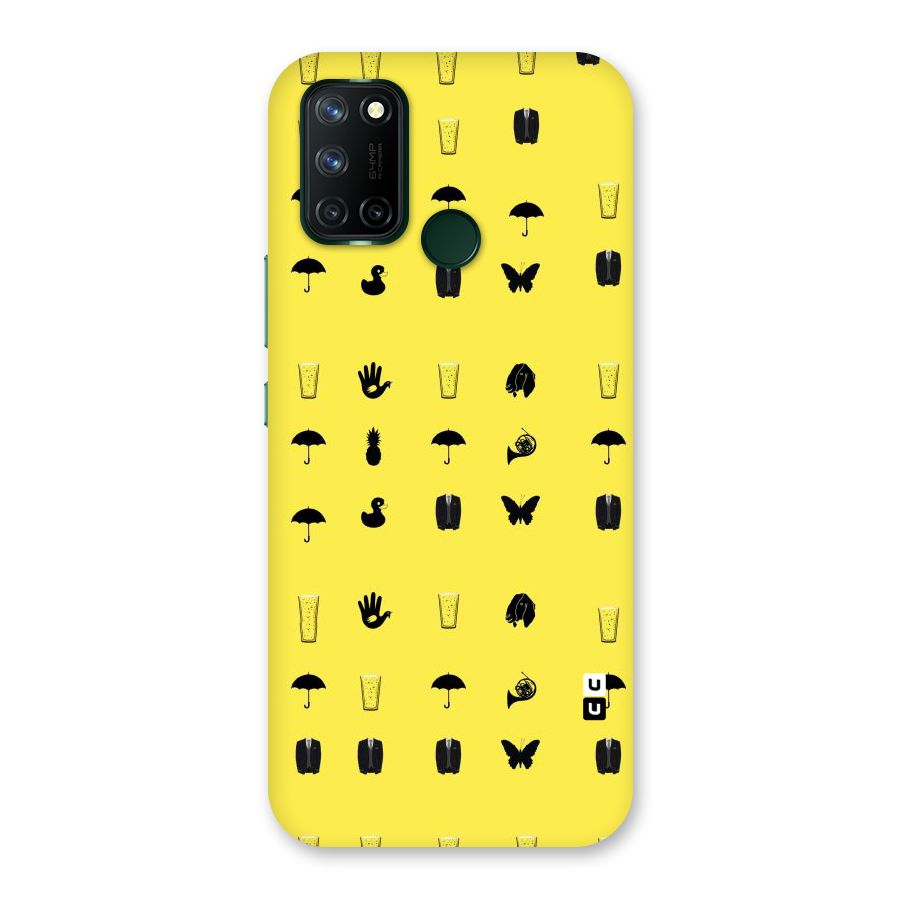 Glass Pattern Back Case for Realme 7i