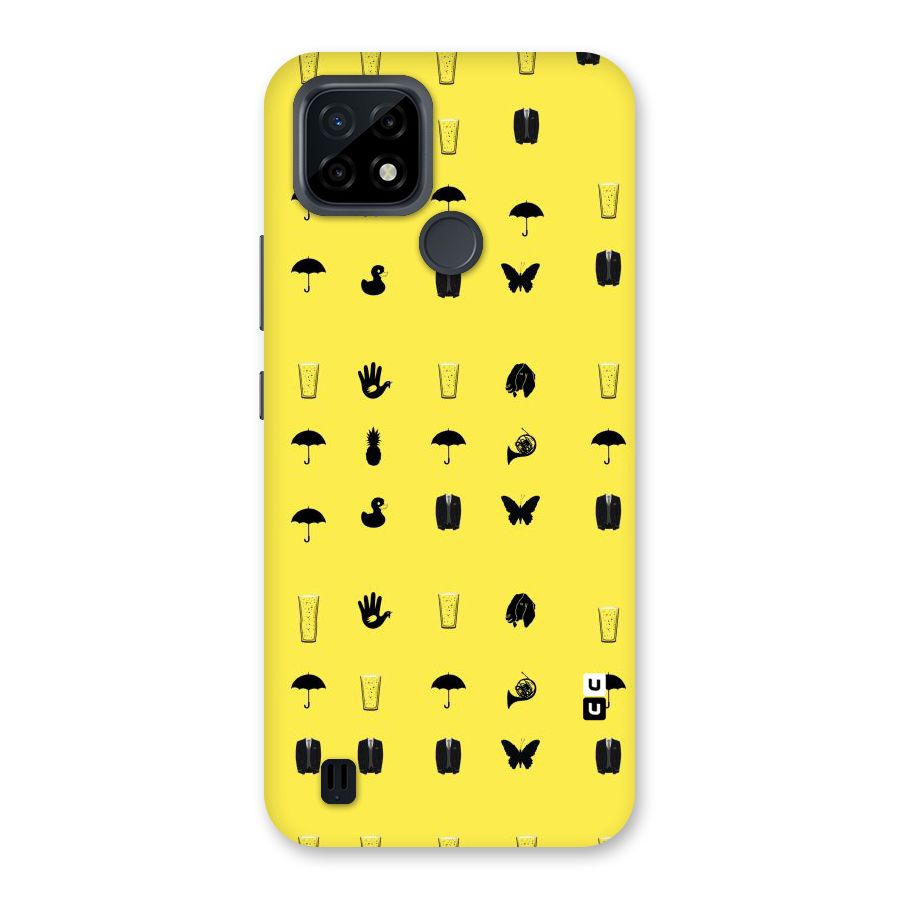 Glass Pattern Back Case for Realme C21