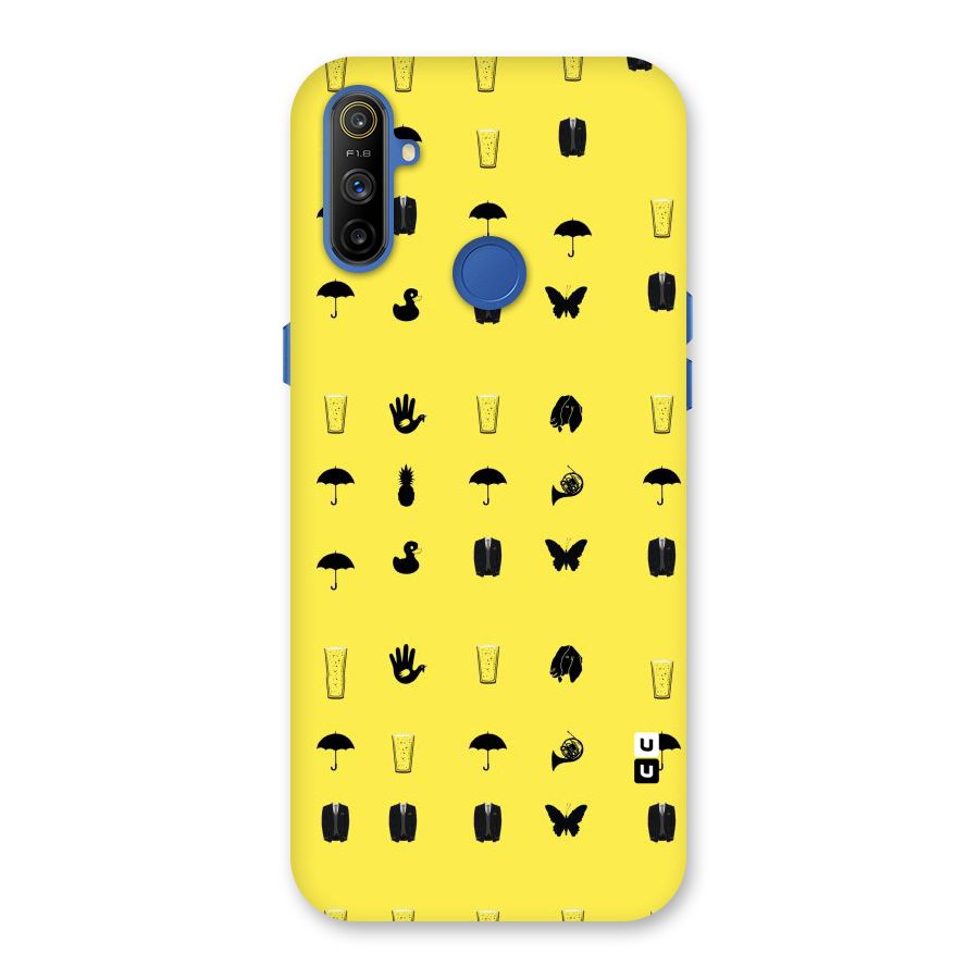 Glass Pattern Back Case for Realme Narzo 10A