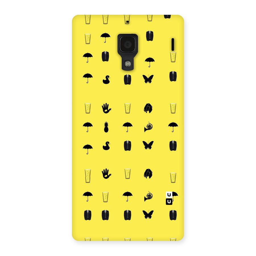 Glass Pattern Back Case for Redmi 1S