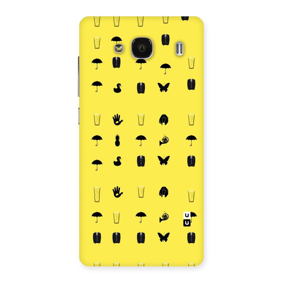 Glass Pattern Back Case for Redmi 2s