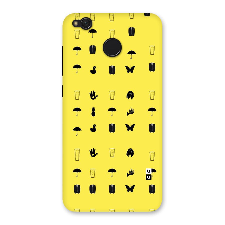 Glass Pattern Back Case for Redmi 4