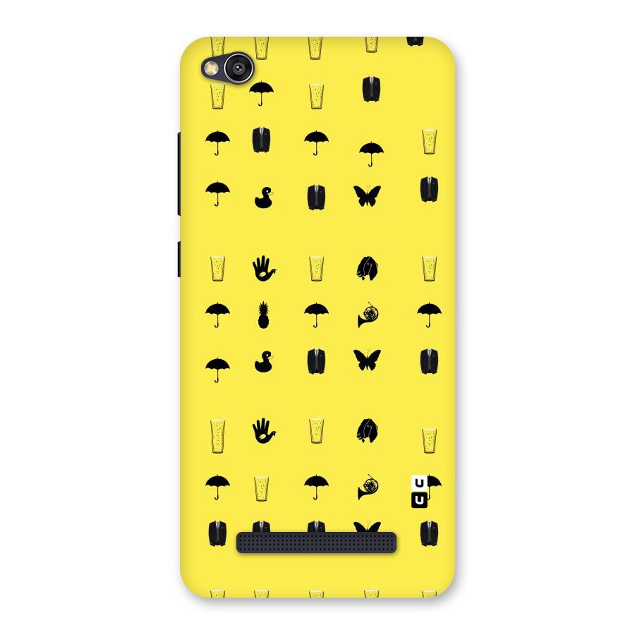 Glass Pattern Back Case for Redmi 4A