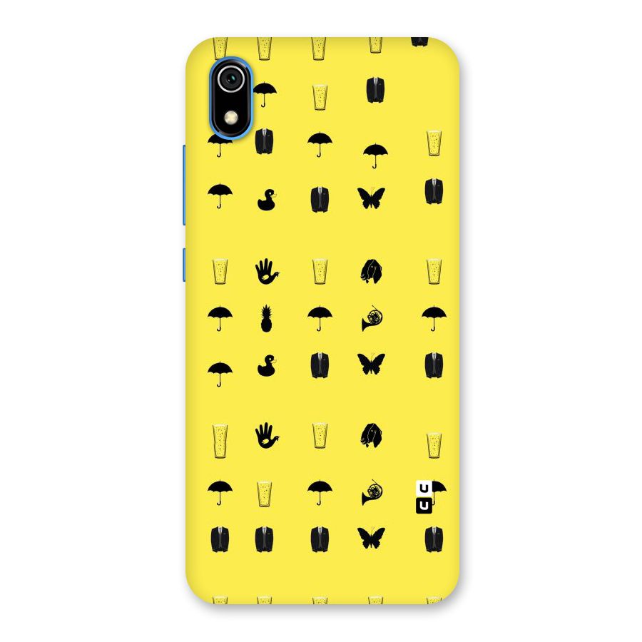 Glass Pattern Back Case for Redmi 7A