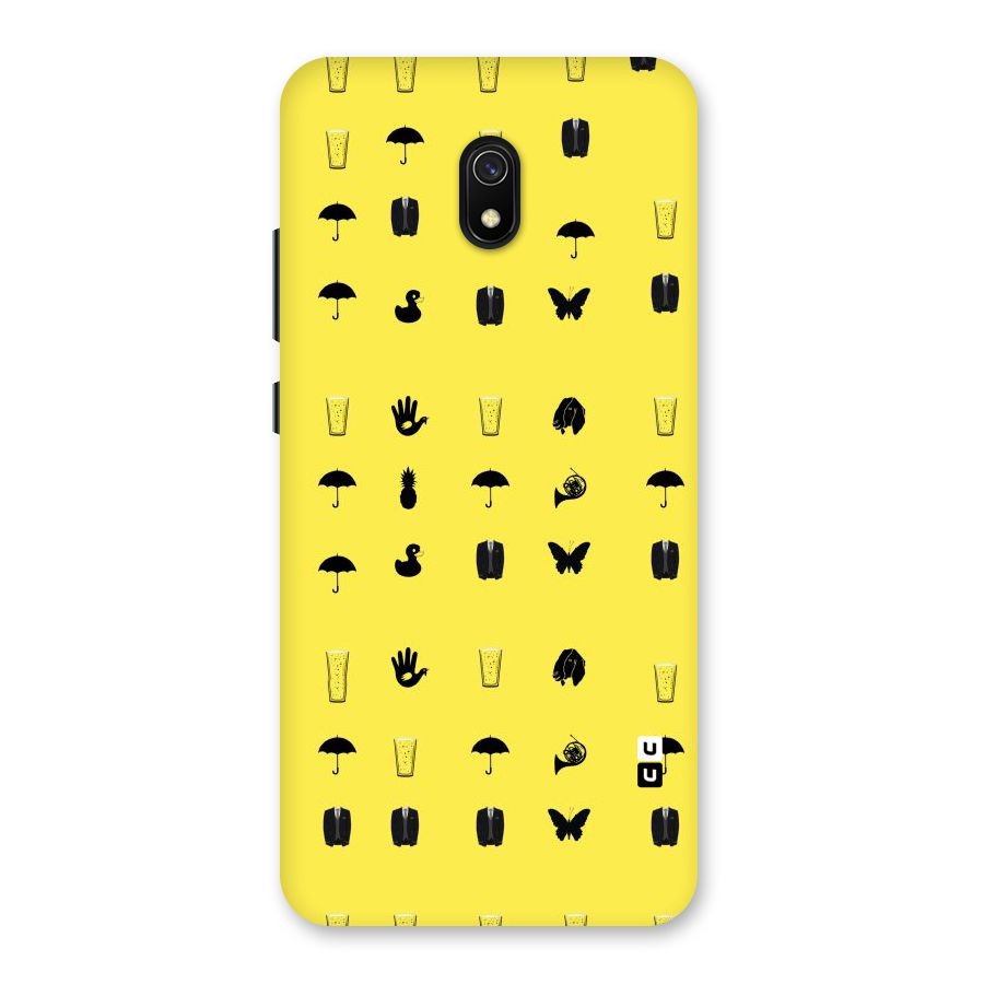 Glass Pattern Back Case for Redmi 8A
