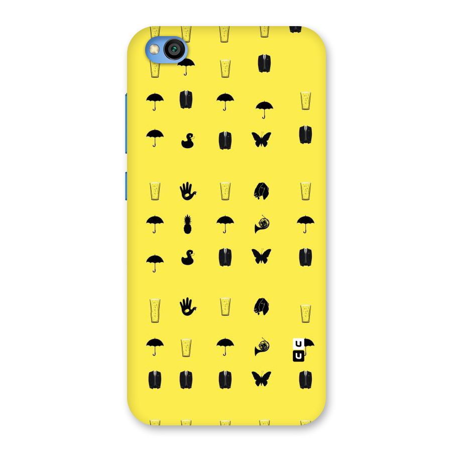 Glass Pattern Back Case for Redmi Go