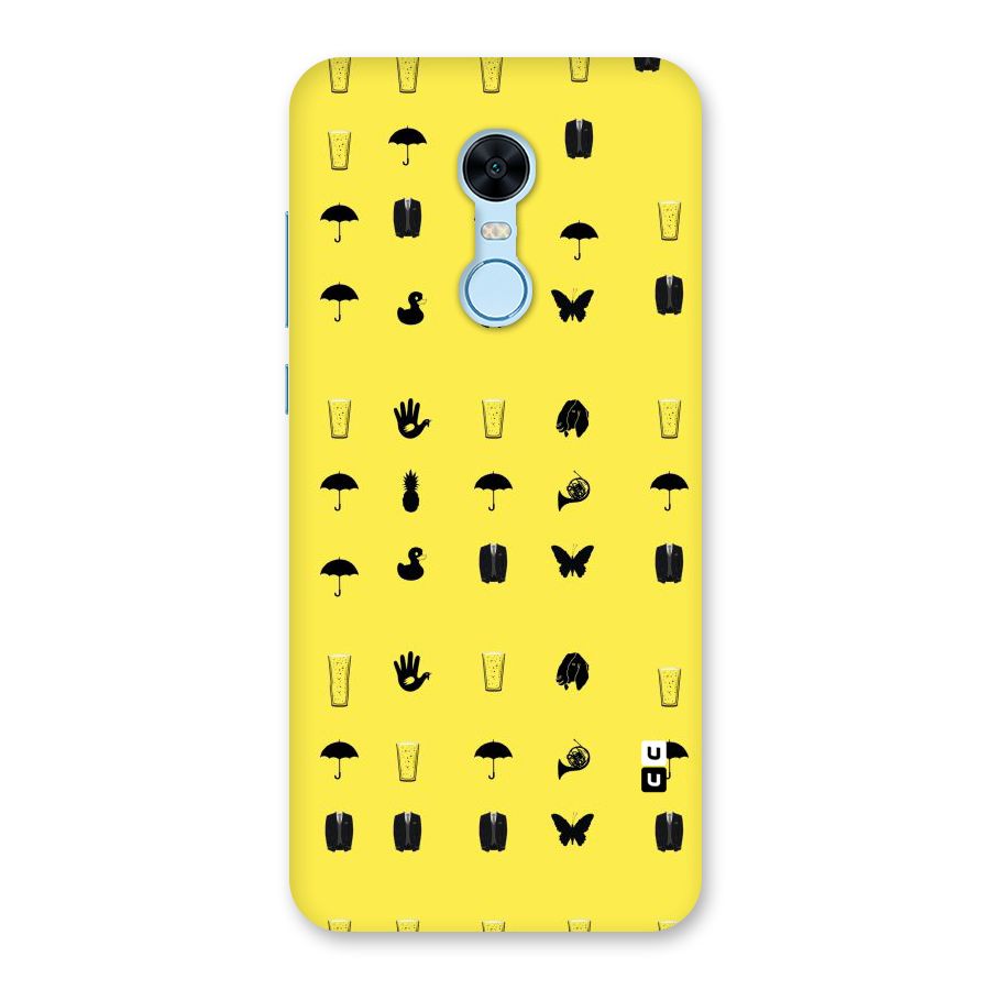 Glass Pattern Back Case for Redmi Note 5