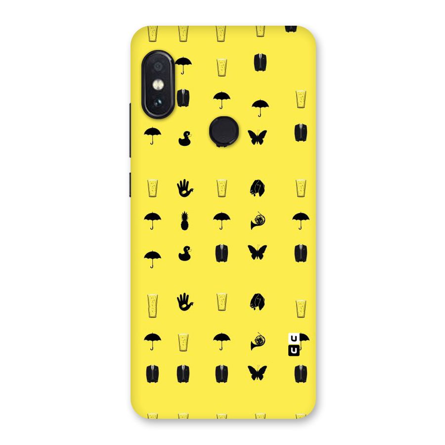Glass Pattern Back Case for Redmi Note 5 Pro