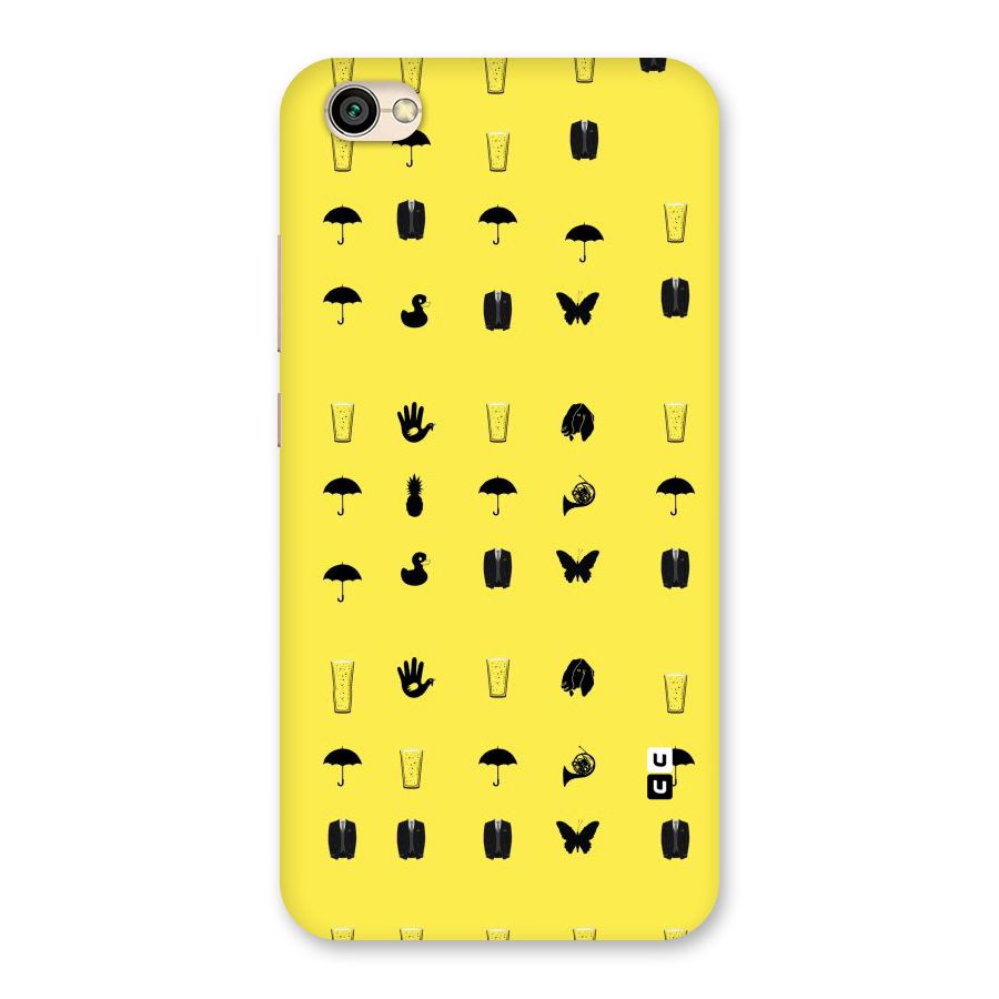 Glass Pattern Back Case for Redmi Y1 Lite