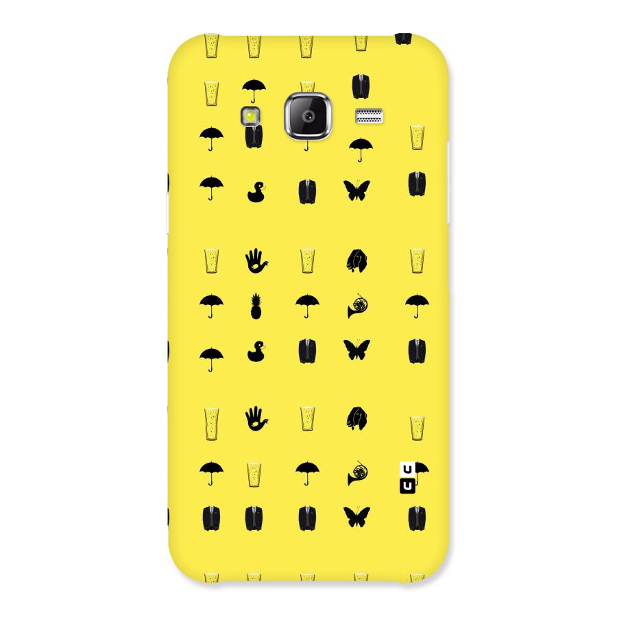 Glass Pattern Back Case for Samsung Galaxy J5