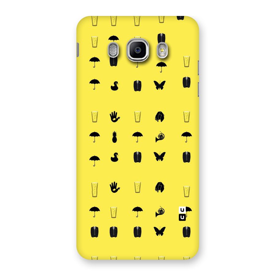 Glass Pattern Back Case for Samsung Galaxy J5 2016