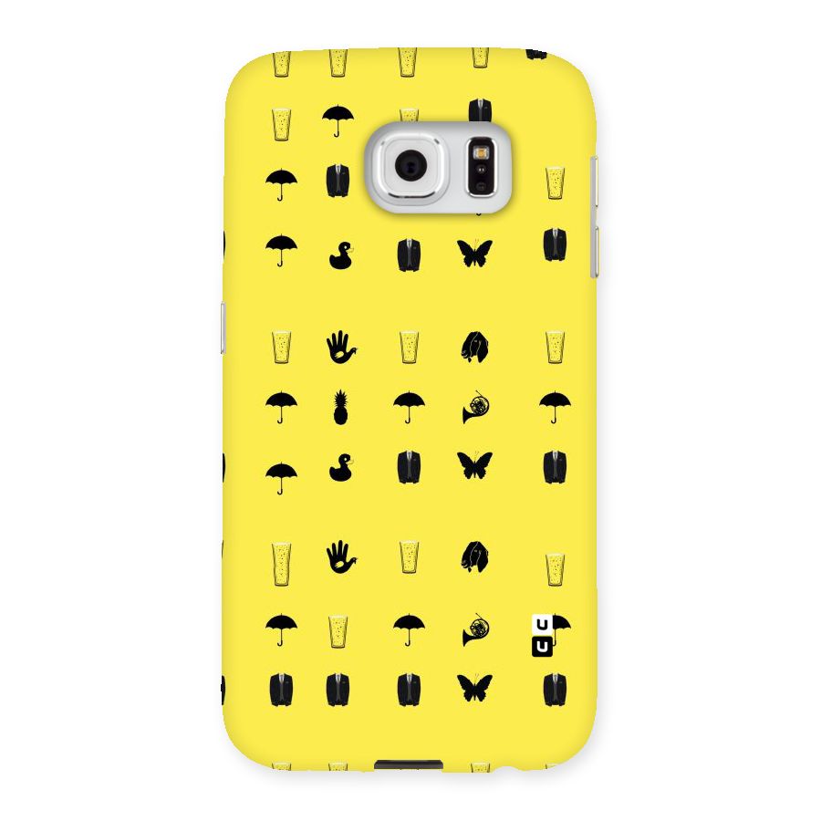 Glass Pattern Back Case for Samsung Galaxy S6