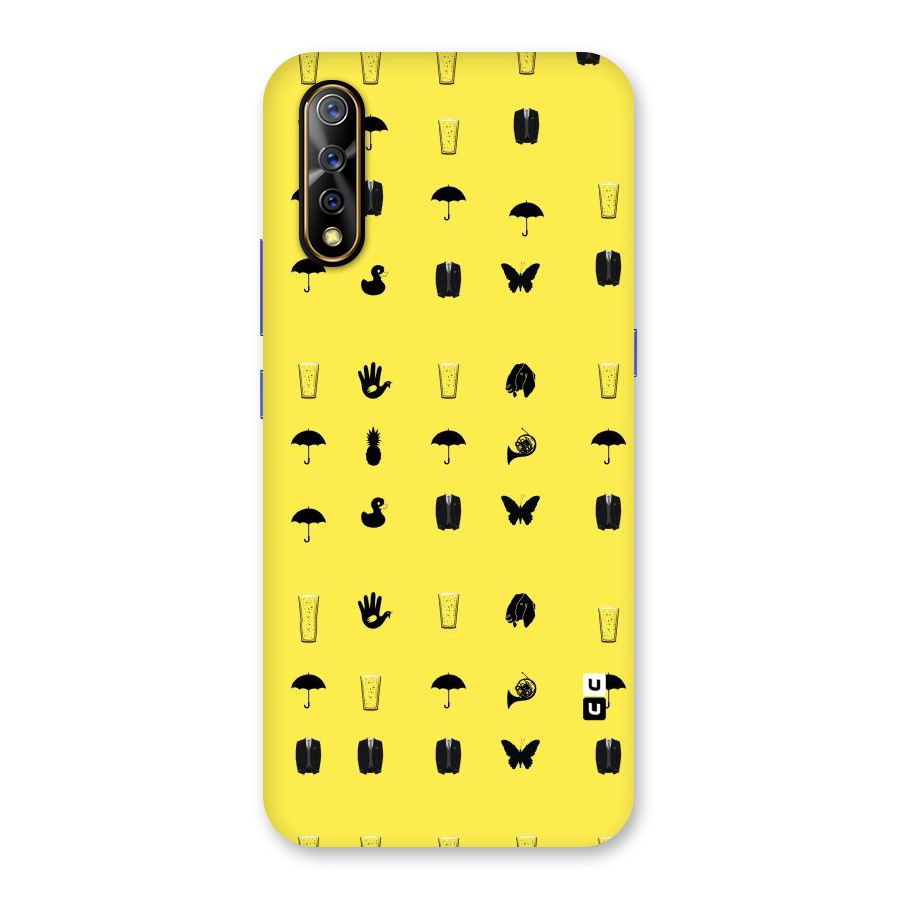Glass Pattern Back Case for Vivo S1