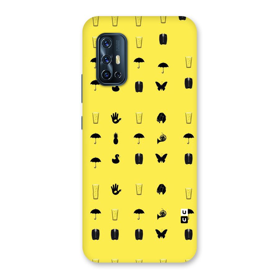 Glass Pattern Back Case for Vivo V17