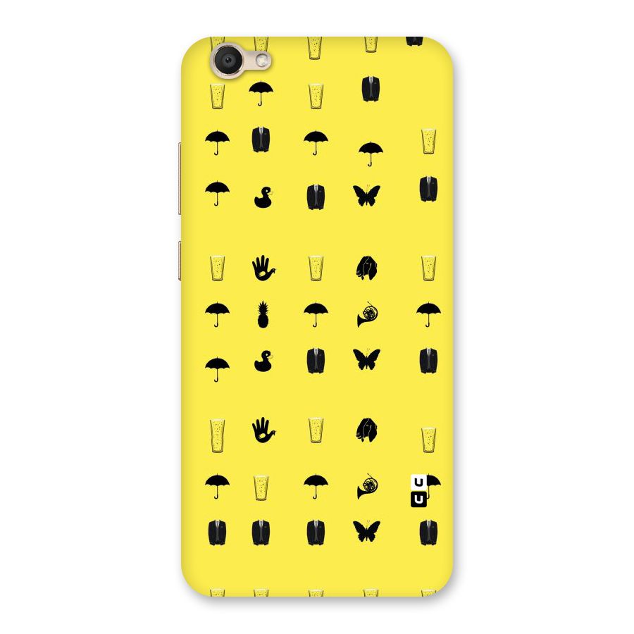 Glass Pattern Back Case for Vivo V5