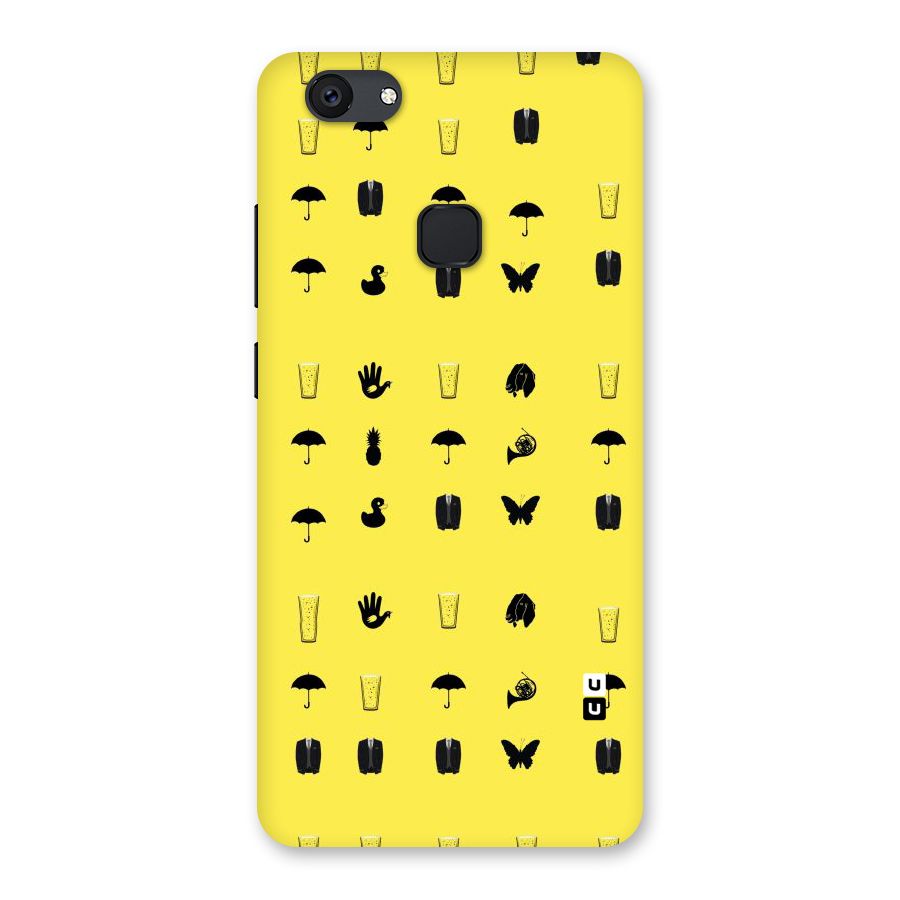 Glass Pattern Back Case for Vivo V7 Plus
