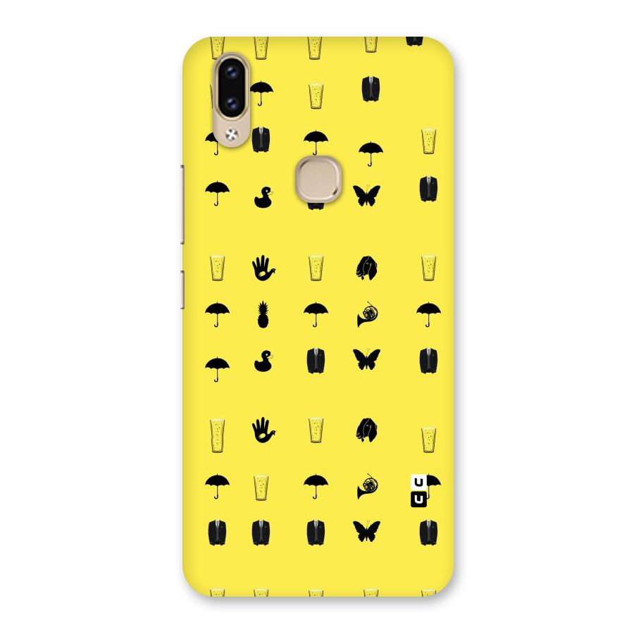 Glass Pattern Back Case for Vivo V9 Youth