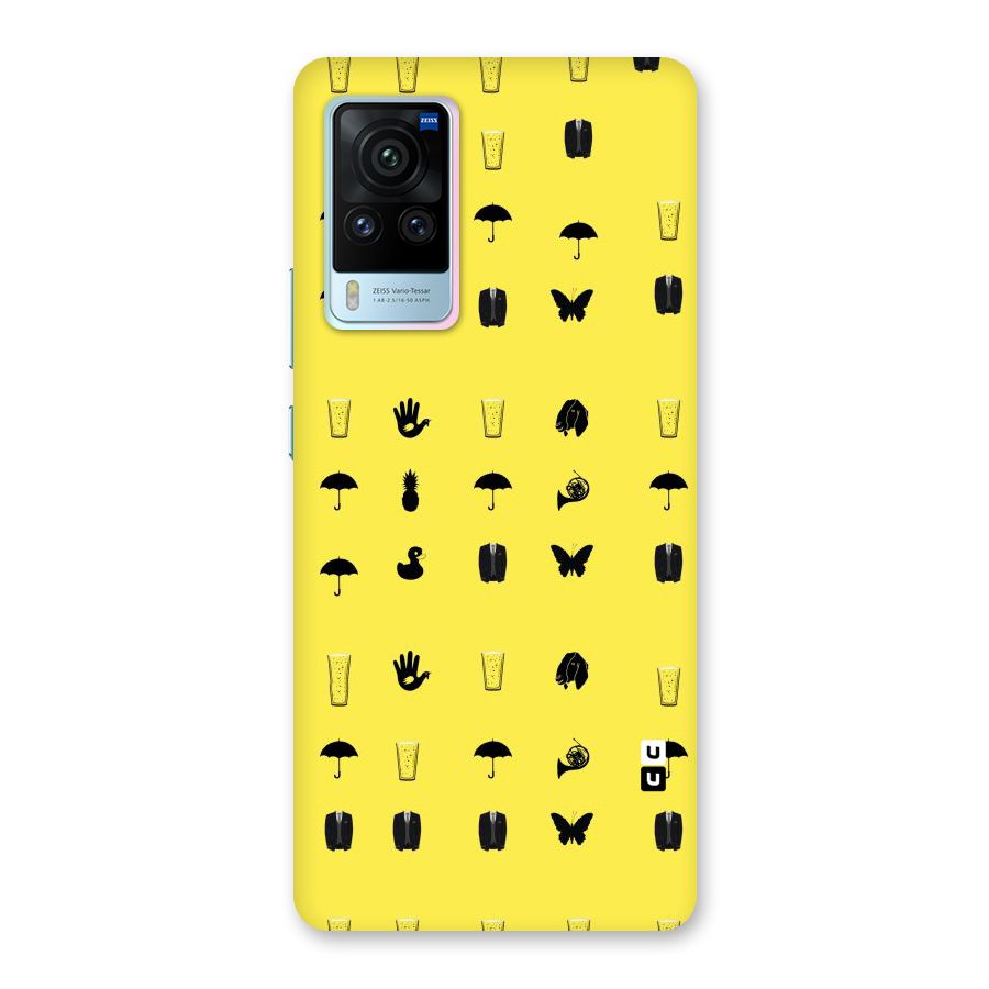 Glass Pattern Back Case for Vivo X60 Pro