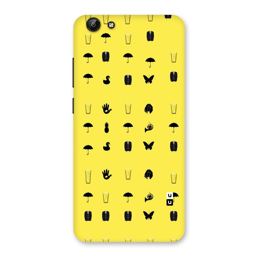 Glass Pattern Back Case for Vivo Y69