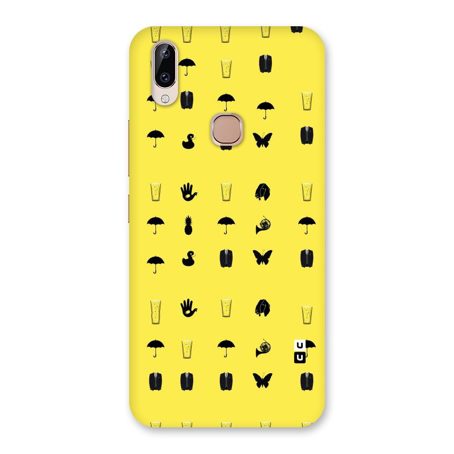 Glass Pattern Back Case for Vivo Y83 Pro