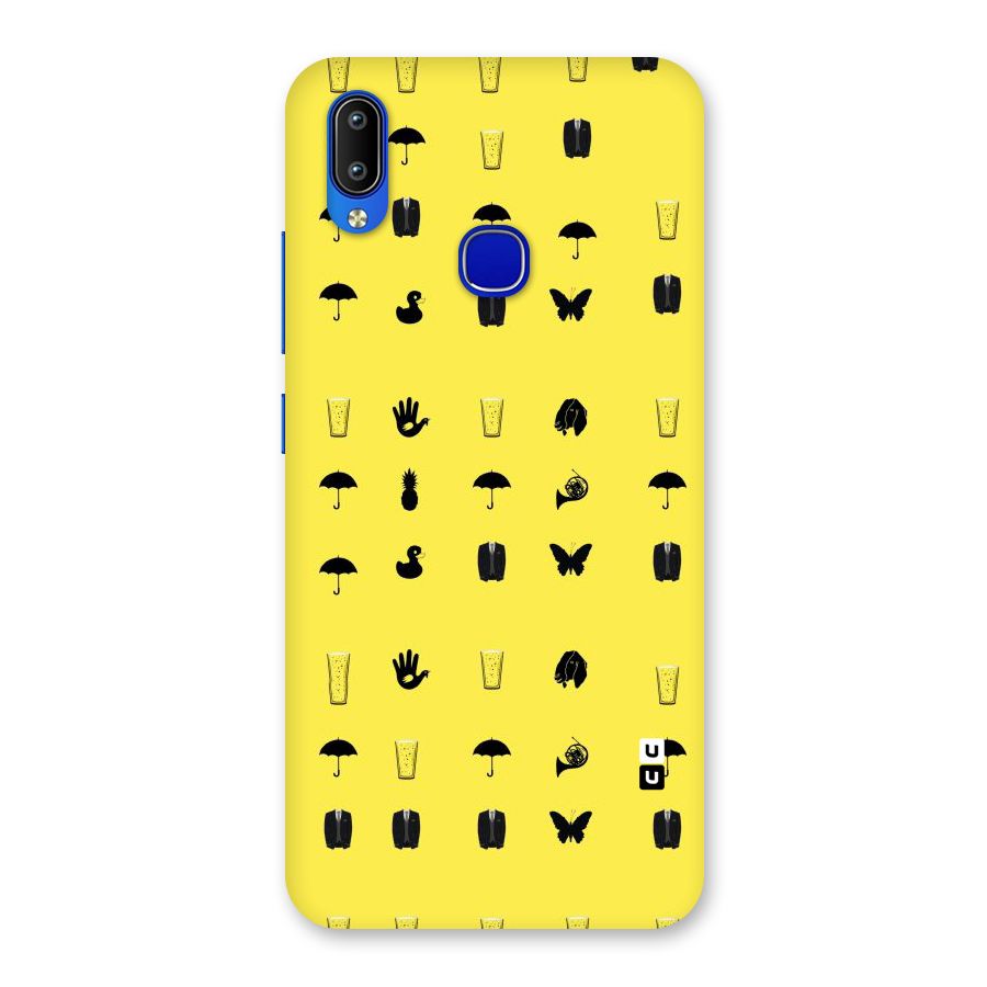 Glass Pattern Back Case for Vivo Y91