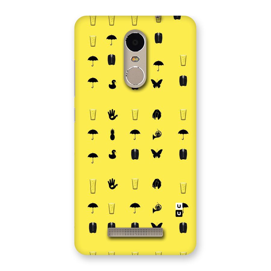 Glass Pattern Back Case for Xiaomi Redmi Note 3