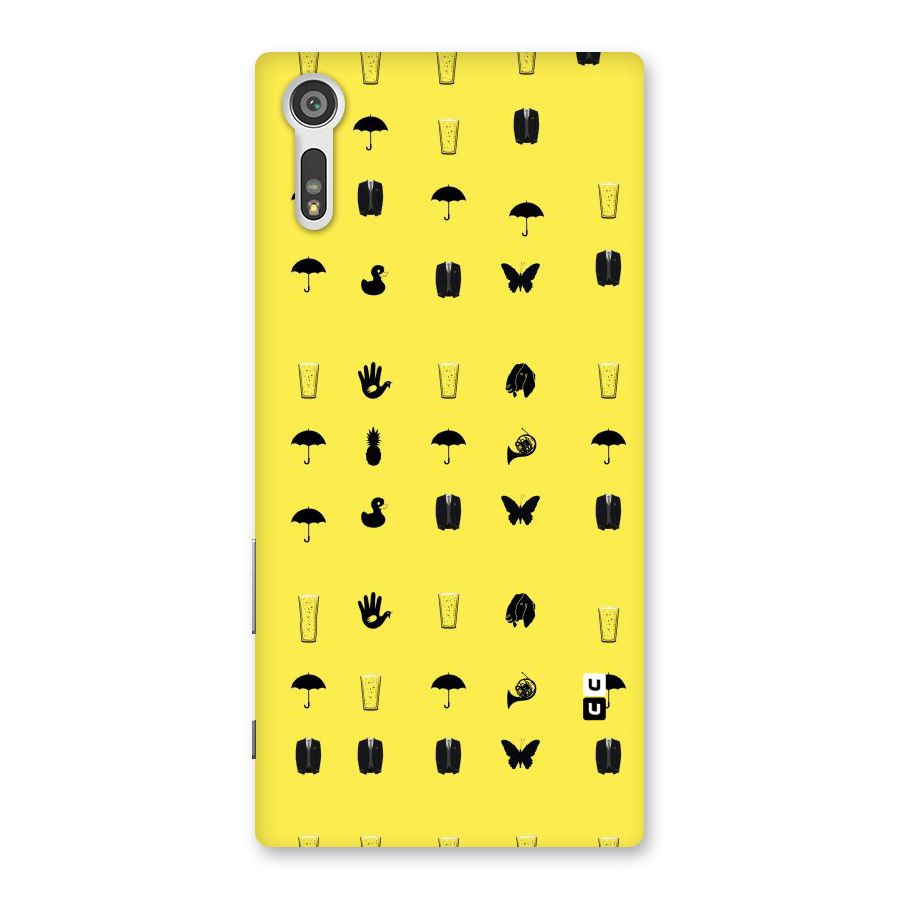 Glass Pattern Back Case for Xperia XZ