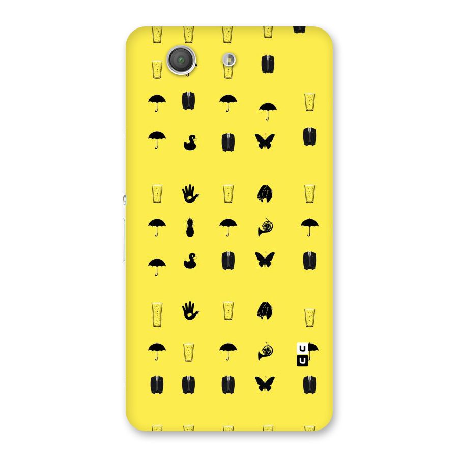 Glass Pattern Back Case for Xperia Z3 Compact