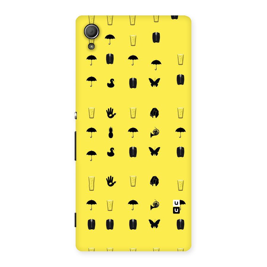 Glass Pattern Back Case for Xperia Z3 Plus