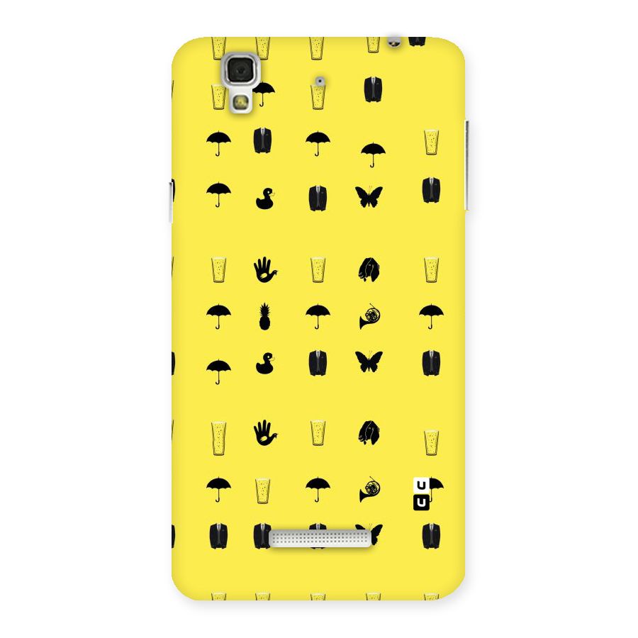 Glass Pattern Back Case for YU Yureka Plus