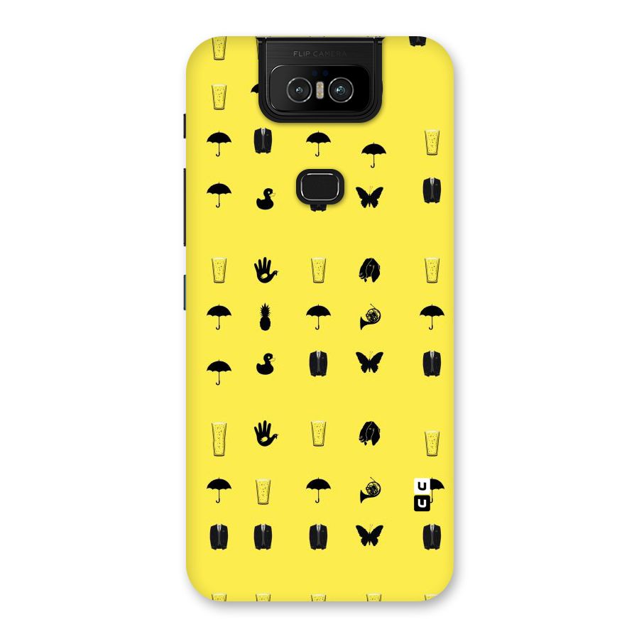 Glass Pattern Back Case for Zenfone 6z