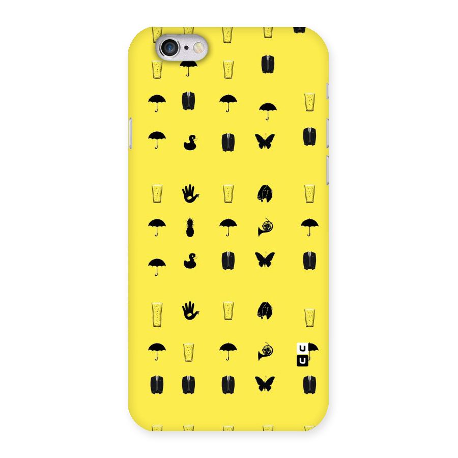 Glass Pattern Back Case for iPhone 6 6S