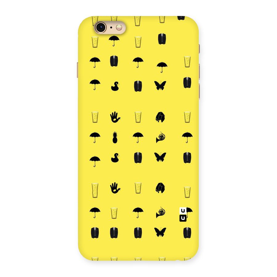 Glass Pattern Back Case for iPhone 6 Plus 6S Plus