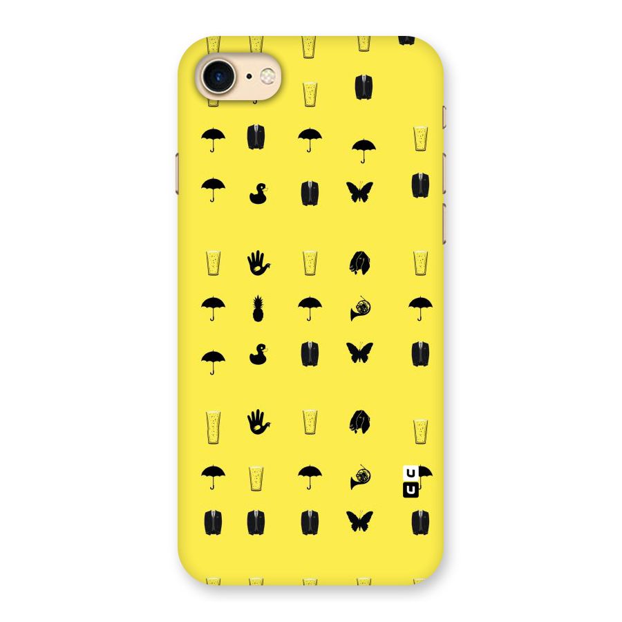 Glass Pattern Back Case for iPhone 7