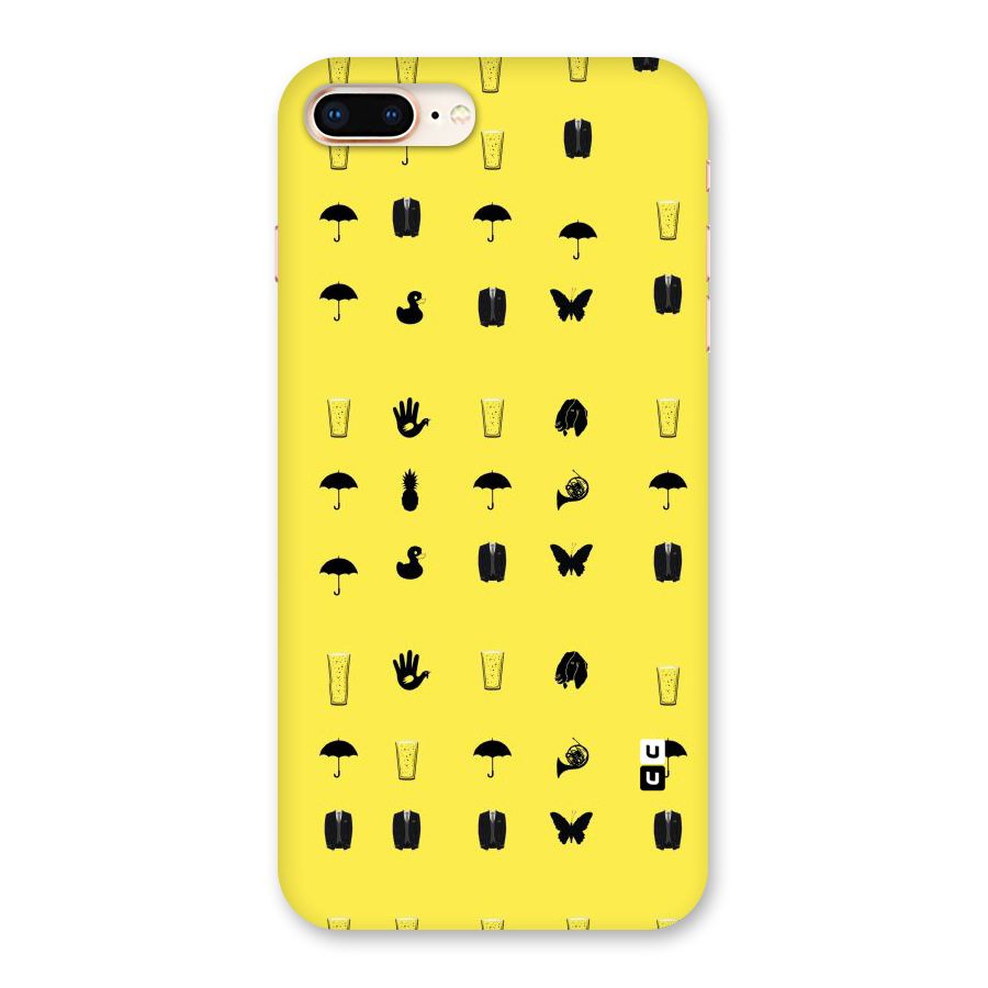 Glass Pattern Back Case for iPhone 8 Plus