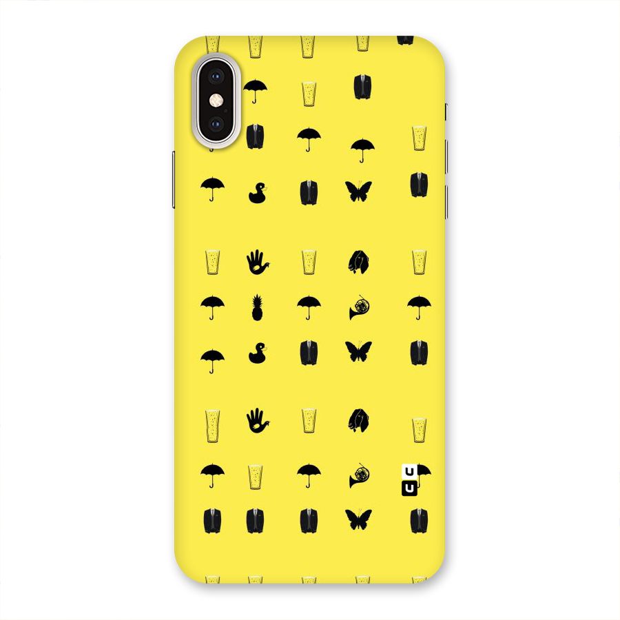 Glass Pattern Back Case for iPhone XS Max