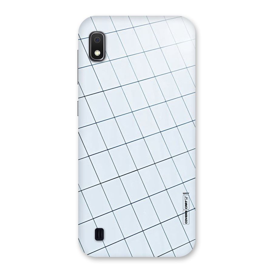 Glass Square Wall Back Case for Galaxy A10