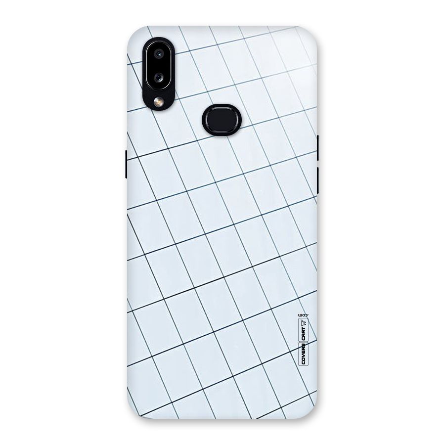 Glass Square Wall Back Case for Galaxy A10s