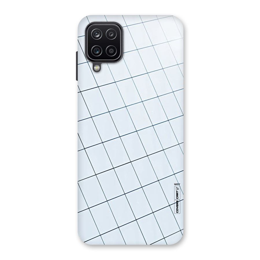 Glass Square Wall Back Case for Galaxy A12