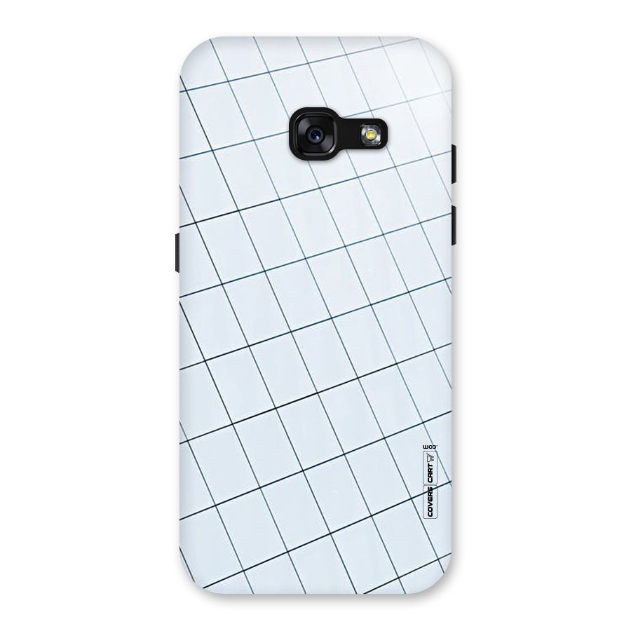 Glass Square Wall Back Case for Galaxy A3 (2017)