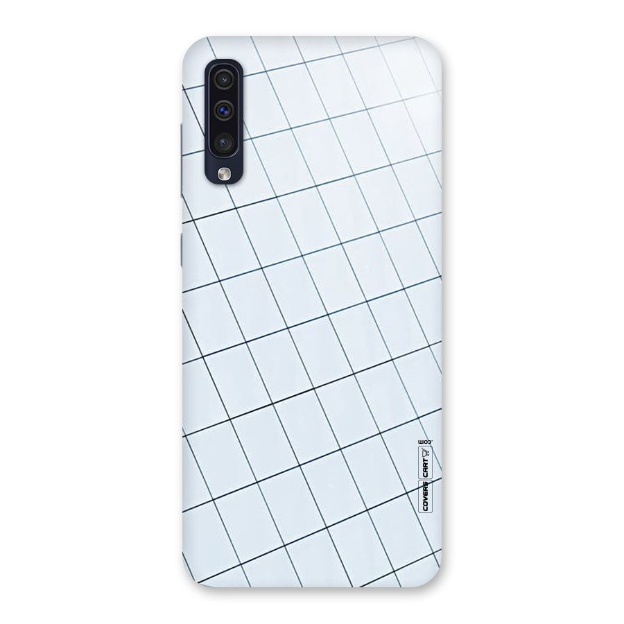 Glass Square Wall Back Case for Galaxy A50