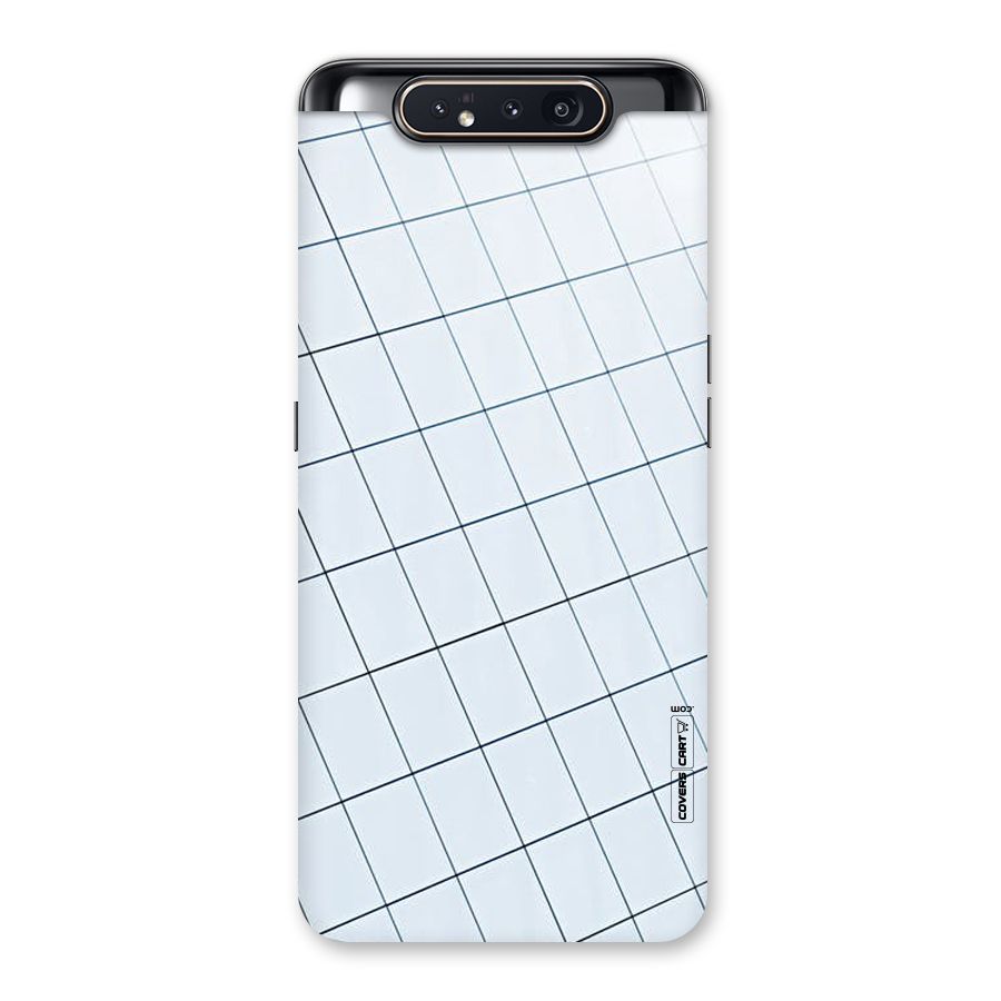 Glass Square Wall Back Case for Galaxy A80