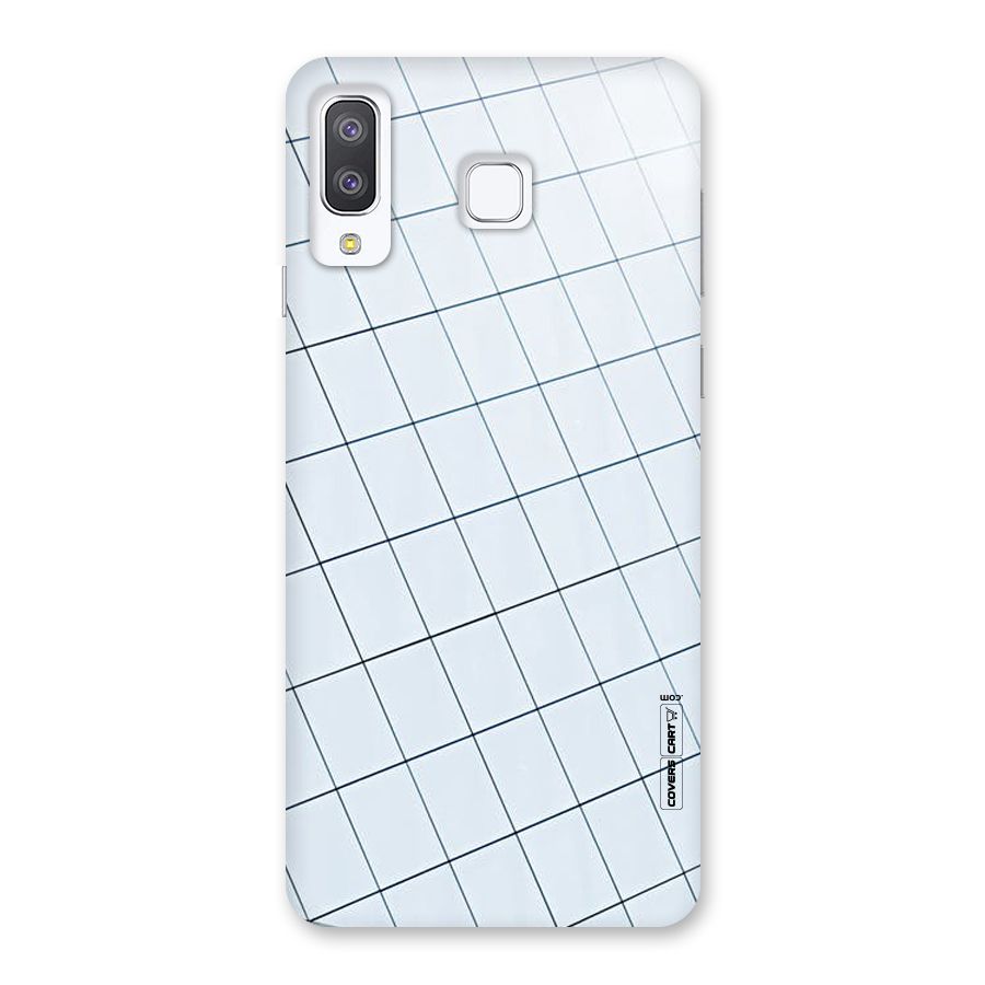 Glass Square Wall Back Case for Galaxy A8 Star