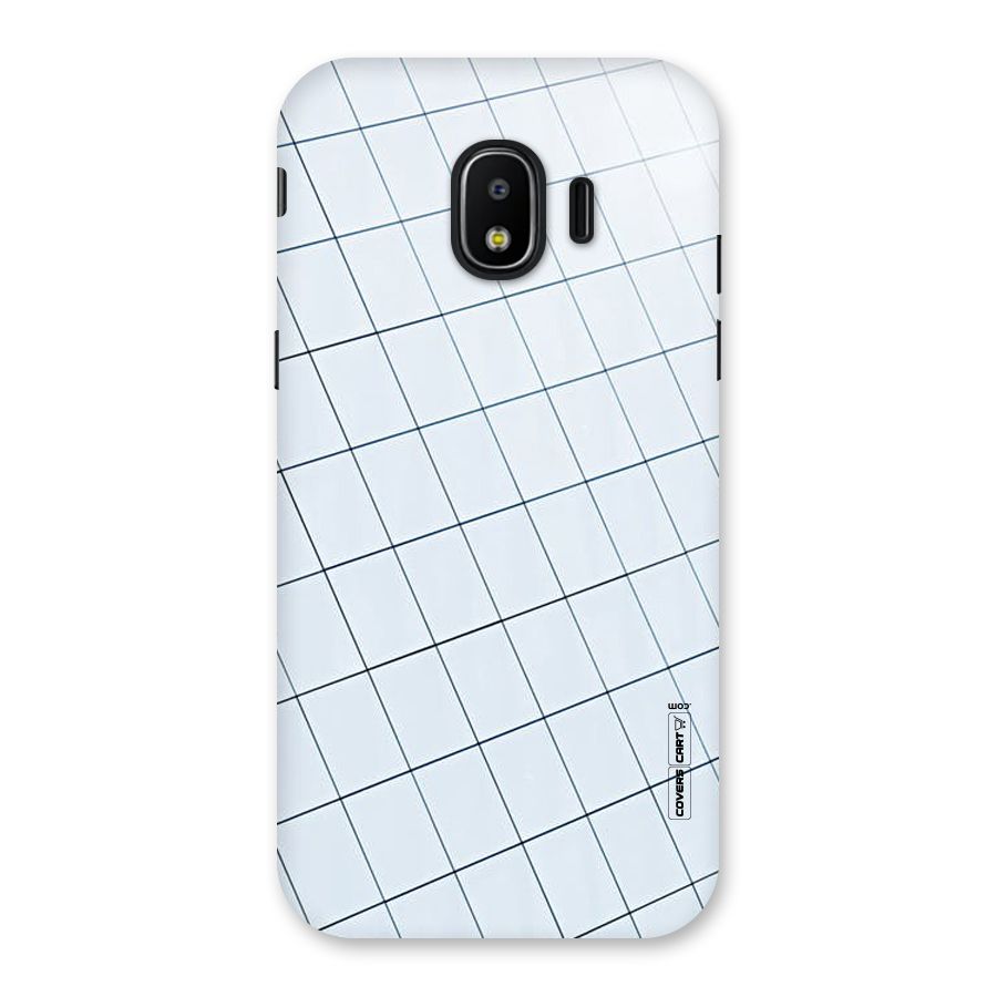 Glass Square Wall Back Case for Galaxy J2 Pro 2018