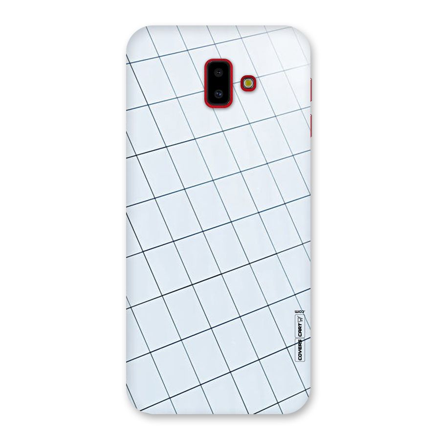 Glass Square Wall Back Case for Galaxy J6 Plus