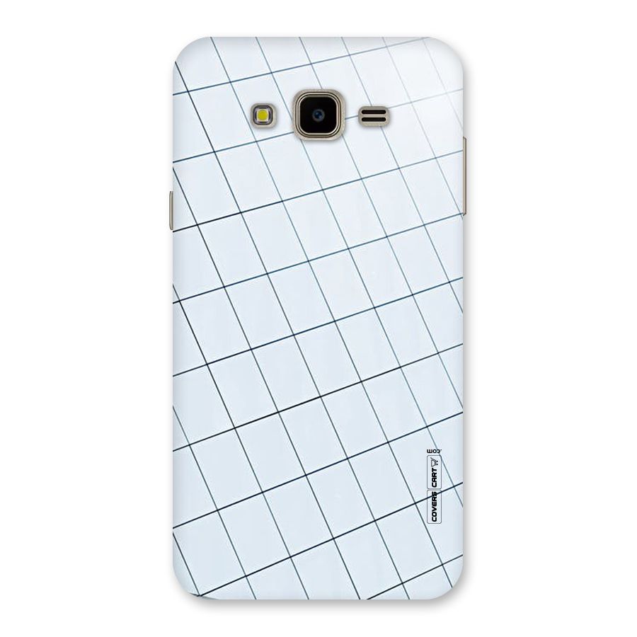 Glass Square Wall Back Case for Galaxy J7 Nxt